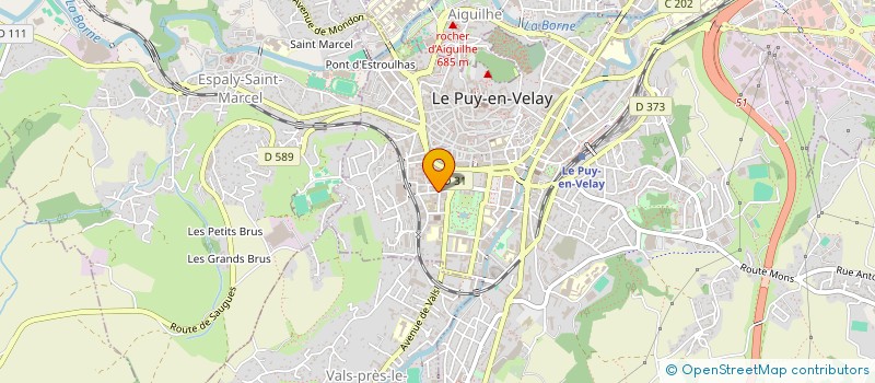 localisation de l'entreprise MADAME LAURINE BASSALER  LE PUY-EN-VELAY