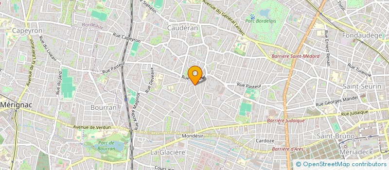 localisation de l'entreprise MADAME LAURINE BAYARD  BORDEAUX