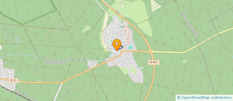 localisation de l'entreprise MADAME LAURINE BENARD  PONTCARRE