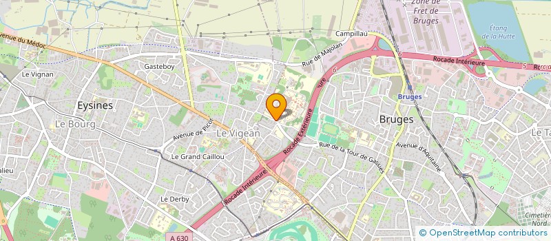 localisation de l'entreprise MADAME LAURINE BERSET à BRUGES