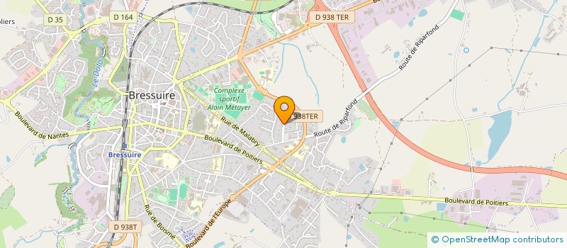 localisation de l'entreprise MADAME LAURINE BESSON  BRESSUIRE