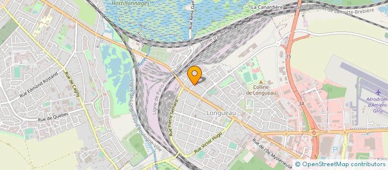 localisation de l'entreprise MADAME LAURINE BLOT  LONGUEAU