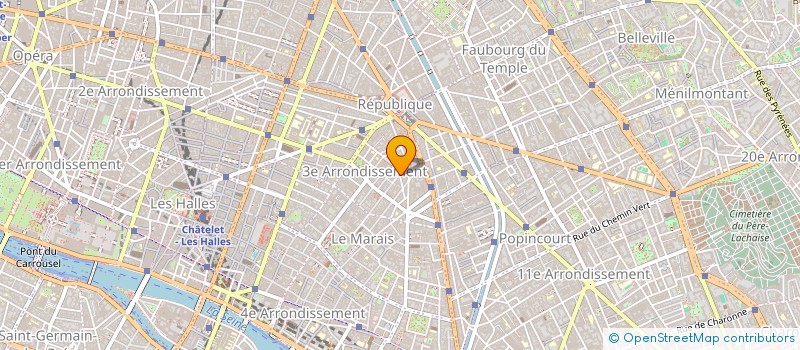 localisation de l'entreprise MADAME LAURINE BONVALOT  PARIS