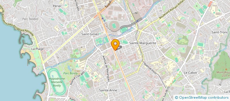 localisation de l'entreprise MADAME LAURINE BOUSQUET à MARSEILLE