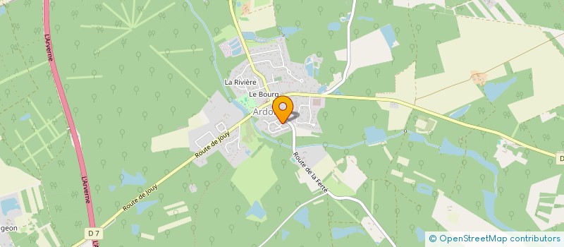 localisation de l'entreprise MADAME LAURINE BROTHIER  SAINT-AVERTIN