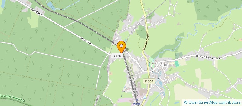 localisation de l'entreprise MADAME LAURINE BULTOT  ANOR