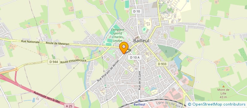 localisation de l'entreprise MADAME LAURINE CATTEZ à BAILLEUL