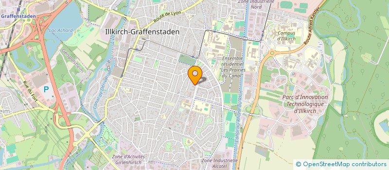 localisation de l'entreprise MADAME LAURINE CHALONO à STRASBOURG