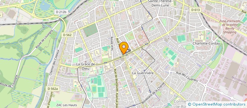 localisation de l'entreprise MADAME LAURINE CHAUVEAU à CAEN