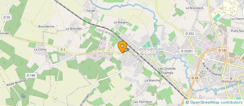 localisation de l'entreprise MADAME LAURINE CHIRON à SAINT-GERMAIN-DE-LUSIGNAN