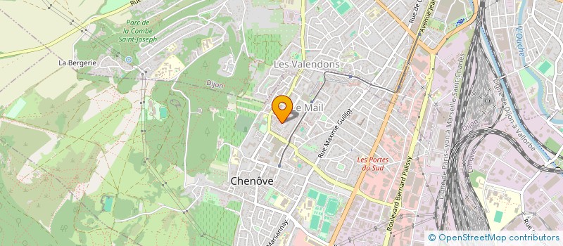 localisation de l'entreprise MADAME LAURINE CLERC à CHENOVE