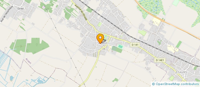 localisation de l'entreprise MADAME LAURINE COLOMBE  ARVERT