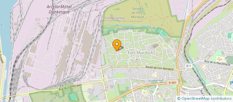 localisation de l'entreprise MADAME LAURINE CROATTO à DUNKERQUE