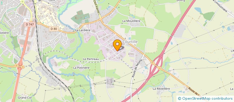 localisation de l'entreprise MADAME LAURINE DAVID à LA ROCHE-SUR-YON