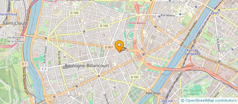 localisation de l'entreprise MADAME LAURINE DELAGE à BOULOGNE-BILLANCOURT