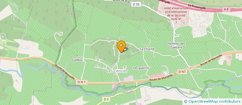 localisation de l'entreprise MADAME LAURINE DELAHAYE à BRIGNOLES
