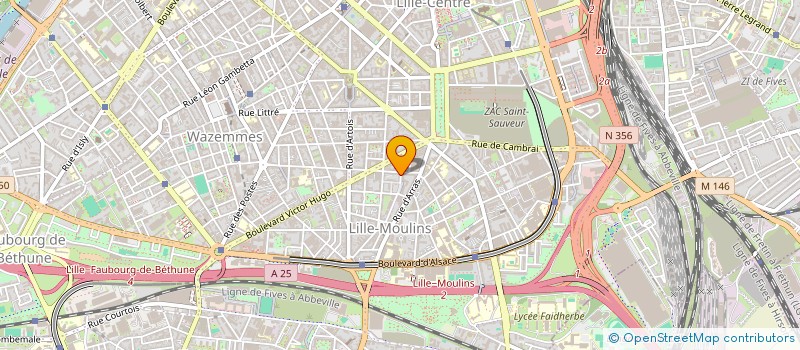 localisation de l'entreprise MADAME LAURINE DEMAMETZ à LILLE