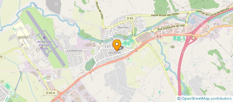 localisation de l'entreprise MADAME LAURINE DOMINICI  AIX-EN-PROVENCE