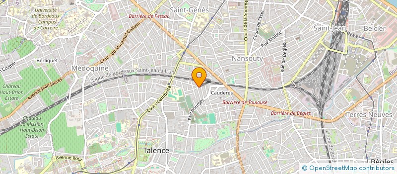 localisation de l'entreprise MADAME LAURINE DONNEUX à BORDEAUX