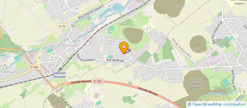 localisation de l'entreprise MADAME LAURINE DUCROCQ  CALONNE-RICOUART