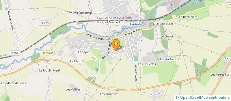 localisation de l'entreprise MADAME LAURINE DUHAZE à AUBE