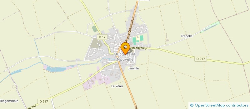 localisation de l'entreprise MADAME LAURINE DUPONT  OUCQUES LA NOUVELLE