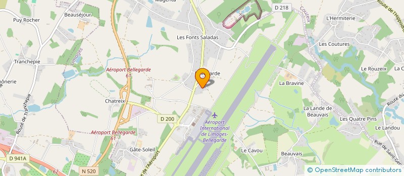localisation de l'entreprise MADAME LAURINE EPIN à LIMOGES