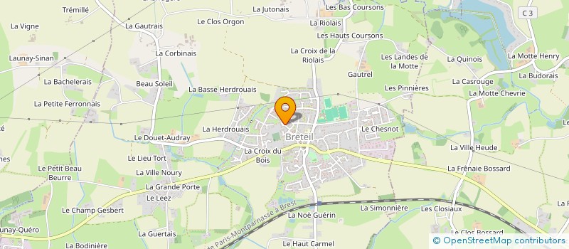 localisation de l'entreprise MADAME LAURINE FABRE à SAINTE-MARGUERITE-DE-CARROUGES