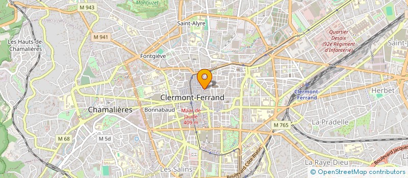 localisation de l'entreprise MADAME LAURINE FALCONETTI  CLERMONT-FERRAND