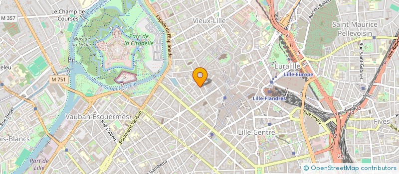 localisation de l'entreprise MADAME LAURINE FARINA à LILLE
