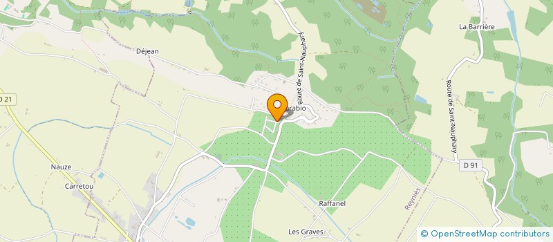 localisation de l'entreprise MADAME LAURINE FAY  REYNIES