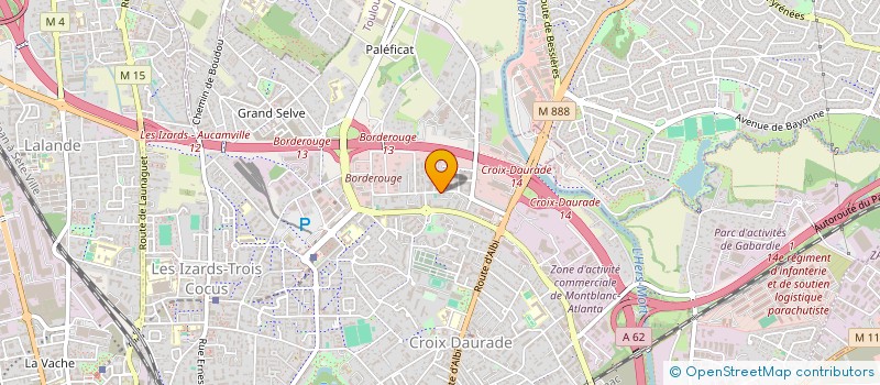 localisation de l'entreprise MADAME LAURINE FERNANDES  TOULOUSE