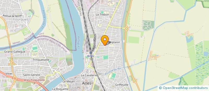 localisation de l'entreprise MADAME LAURINE FEVRAT à ARLES