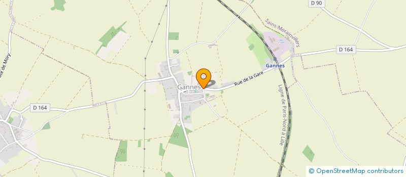 localisation de l'entreprise MADAME LAURINE FLEURY  GANNES