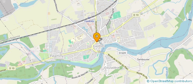 localisation de l'entreprise MADAME LAURINE FONTAINE  CAZERES