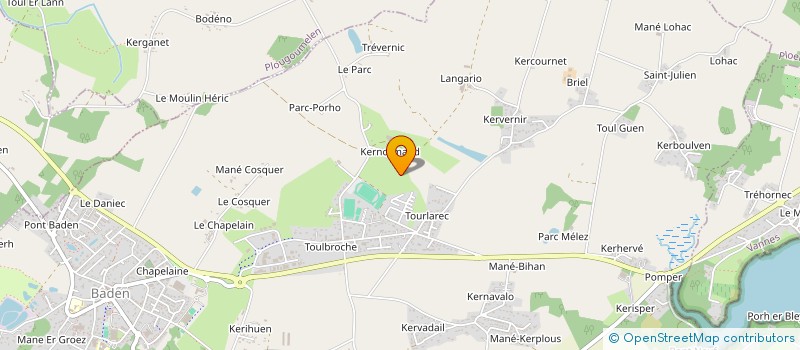 localisation de l'entreprise MADAME LAURINE FOURCHEROT  BADEN