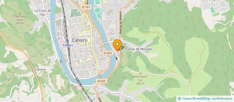 localisation de l'entreprise MADAME LAURINE GAULIER  CAHORS