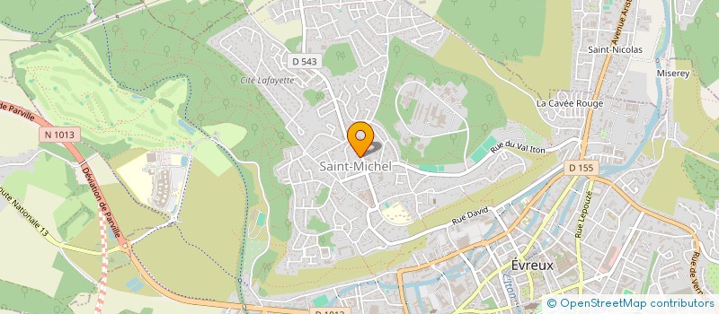 localisation de l'entreprise MADAME LAURINE GAUTIER  EVREUX