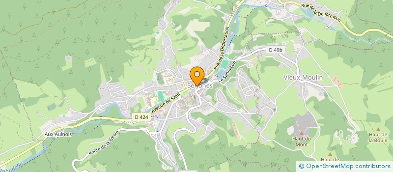 localisation de l'entreprise MADAME LAURINE GAYE  SENONES