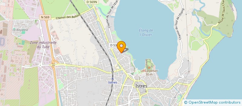 localisation de l'entreprise MADAME LAURINE GNERUCCI  ISTRES