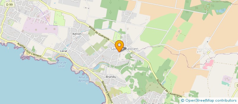 localisation de l'entreprise MADAME LAURINE GOBLED  PIRIAC-SUR-MER