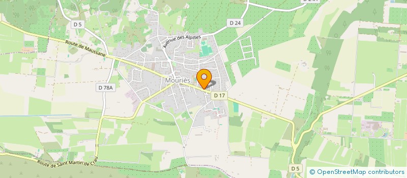 localisation de l'entreprise MADAME LAURINE GOUGIS  MOURIES