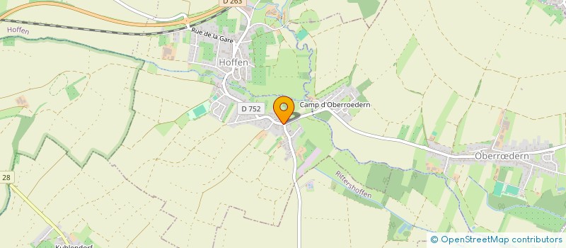 localisation de l'entreprise MADAME LAURINE GRUNER  HOFFEN