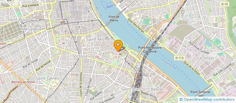 localisation de l'entreprise MADAME LAURINE GUERIN  BORDEAUX