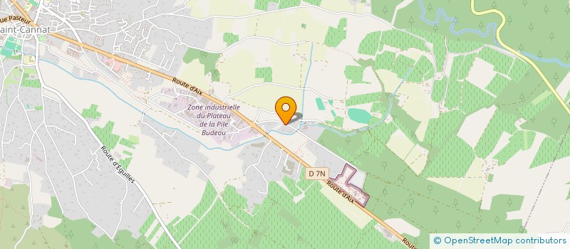 localisation de l'entreprise MADAME LAURINE HADZLIK  SAINT-CANNAT