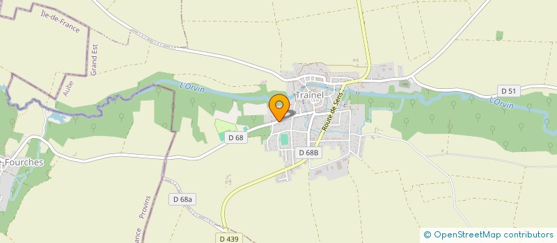 localisation de l'entreprise MADAME LAURINE KESSLER  TRAINEL