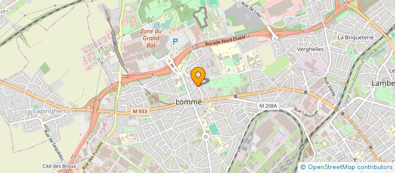 localisation de l'entreprise MADAME LAURINE KOFFI à LILLE