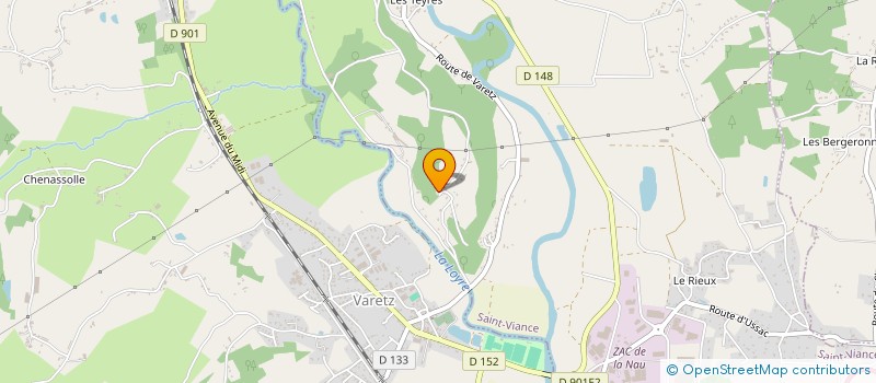 localisation de l'entreprise MADAME LAURINE LABRUNIE  SAINT-VIANCE