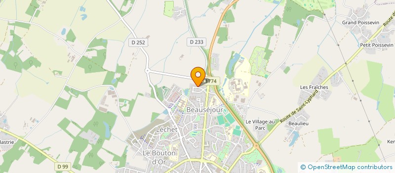 localisation de l'entreprise MADAME LAURINE LACROIX  GUERANDE