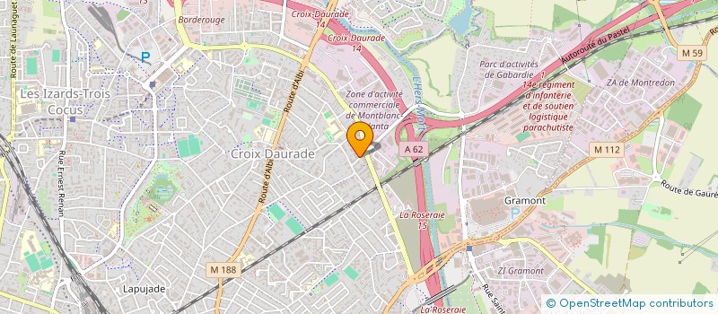 localisation de l'entreprise MADAME LAURINE LAFFORGUE à TOULOUSE